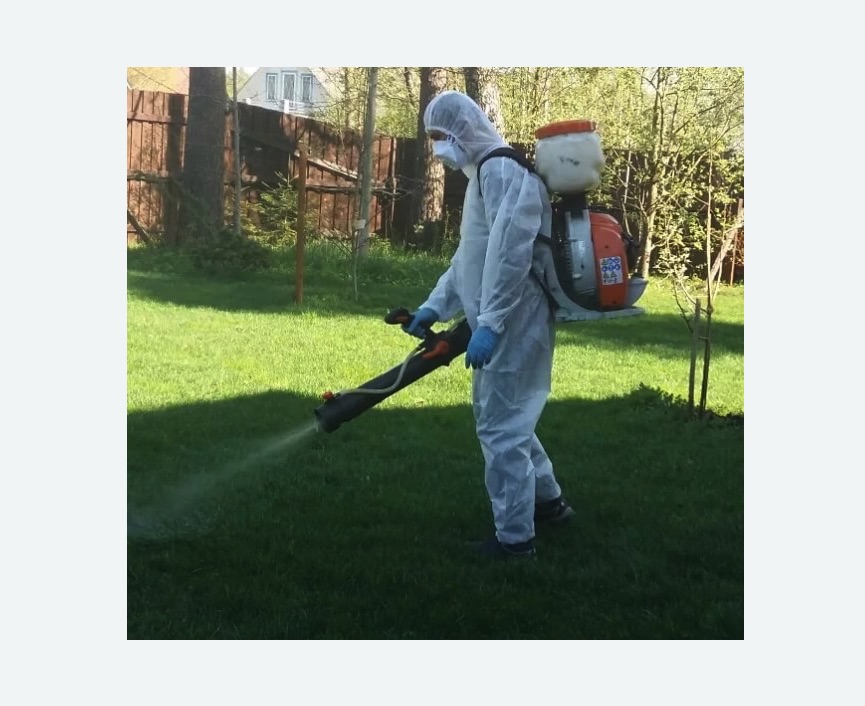 Обработка территории от клещей в Ховрино города Москвы